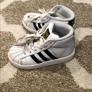 Adidas pro model toddler high tops